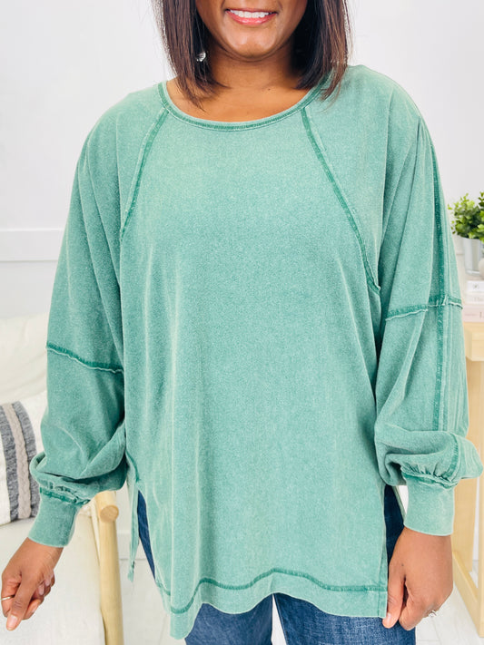 Casual Authority Top- Multiple Colors!