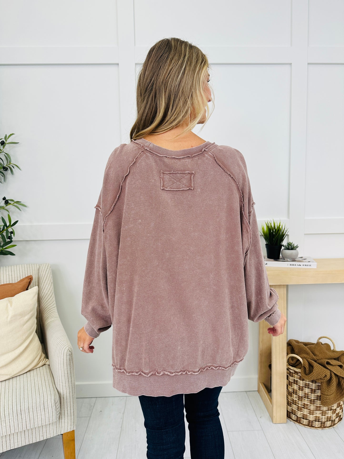 Peaceful Petals Pullover- Multiple Colors!