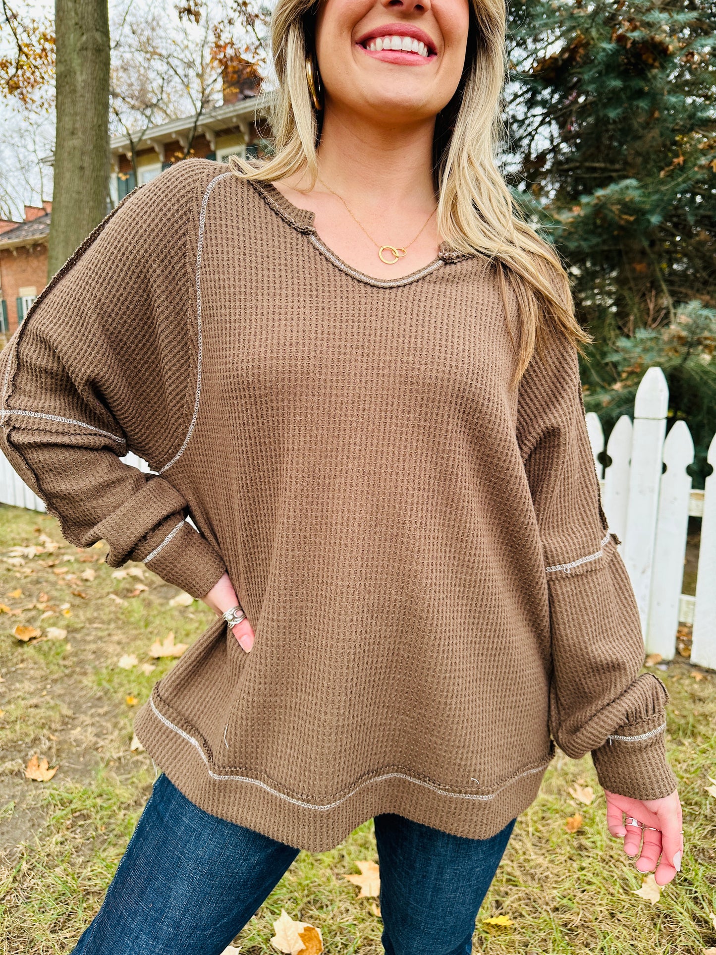 Falling for Comfort Pullover- Multiple Colors!