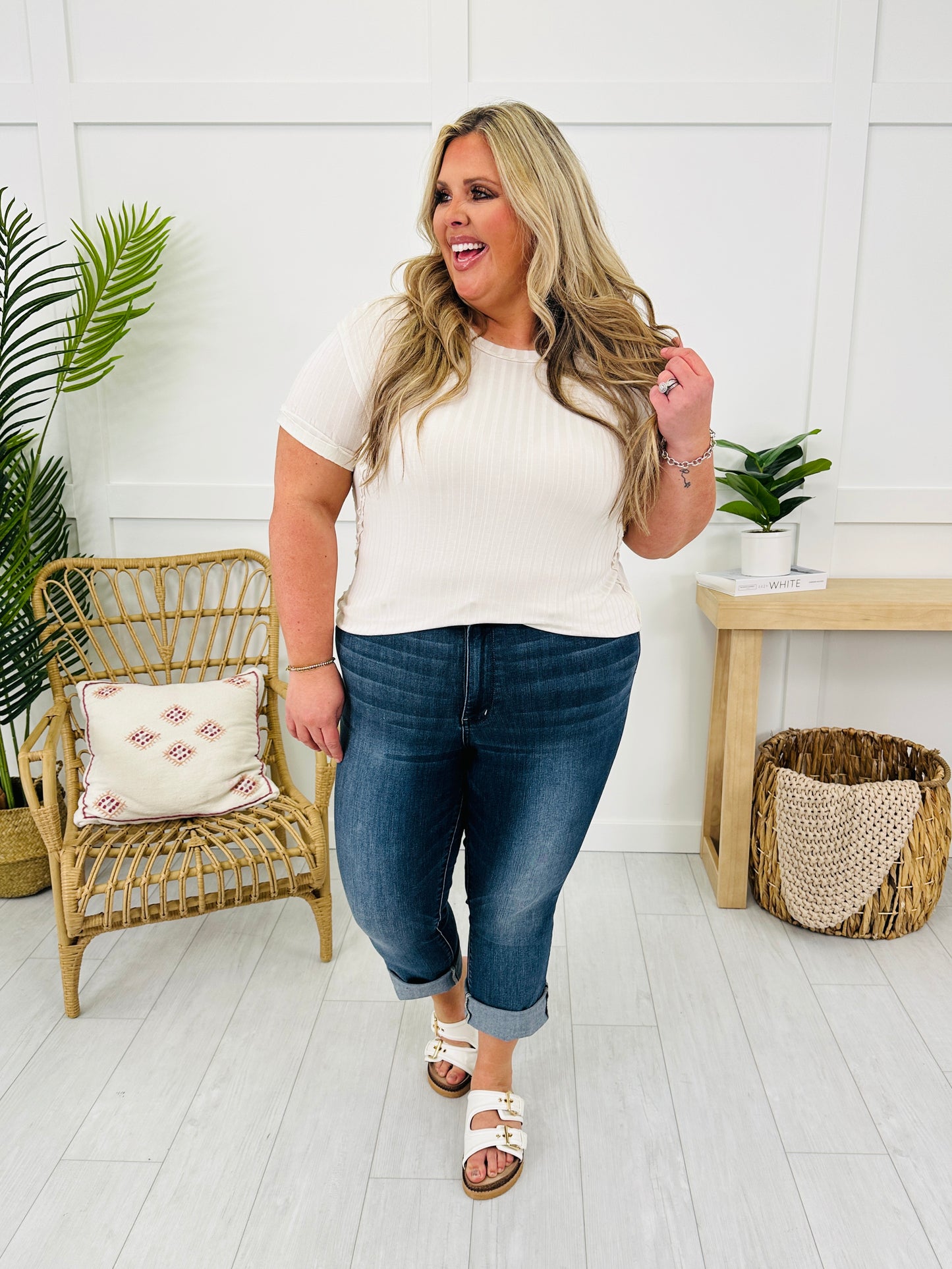 Judy Blue Summer Dreams Capri Jeans