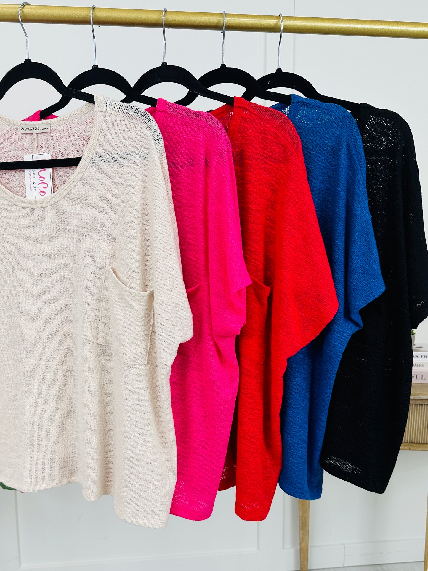 Minimal Mood Top In Multiple Colors
