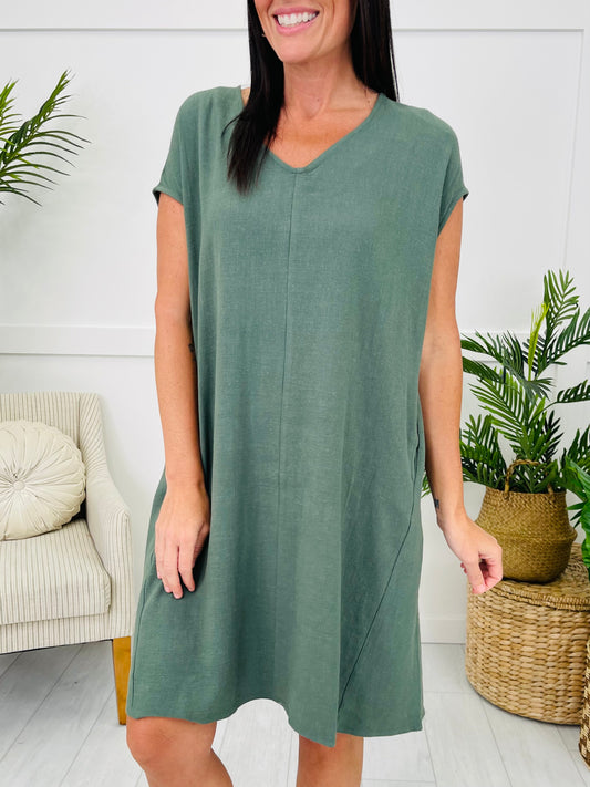 The Weekend Flow Dress- Multiple Colors!