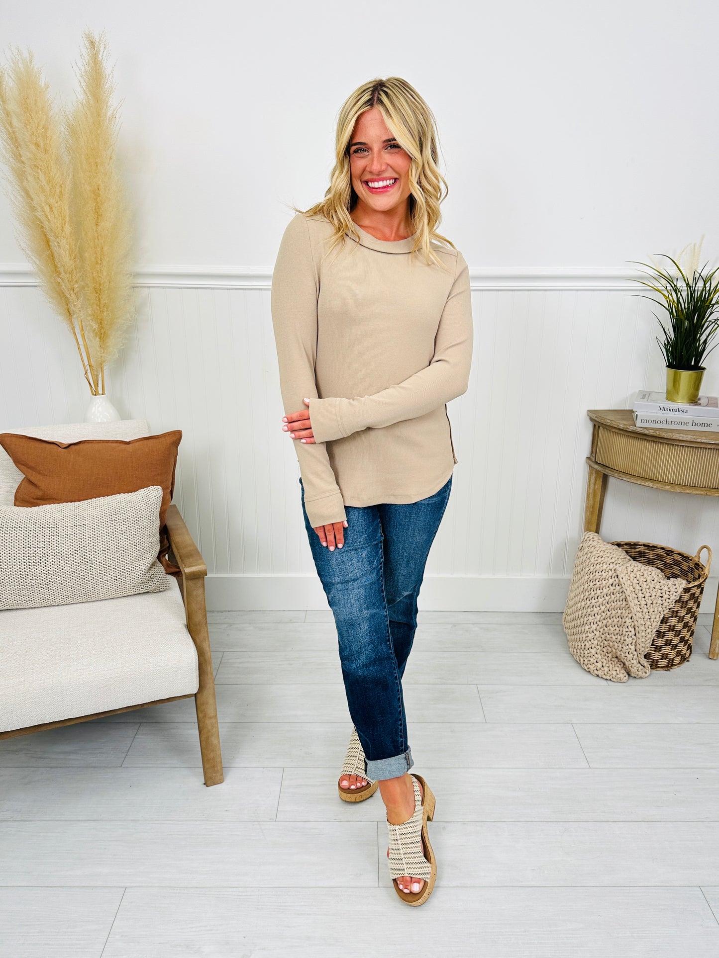Everyday Essential Long Sleeve Top- Multiple Colors!