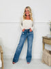 Fall Into Trend Wide Leg Tummy Control Trouser Jeans