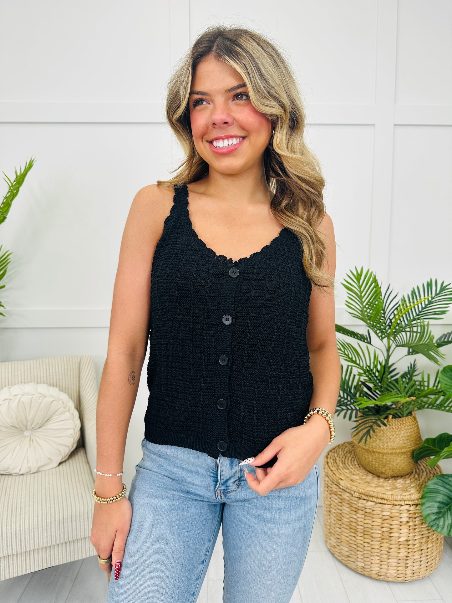 Delicate Drift Tank Top- Multiple Colors!