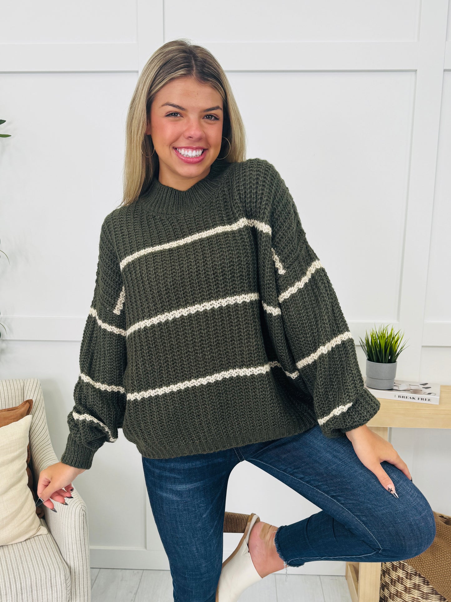 DOORBUSTER! Turn The Tempo Sweater- Multiple Colors!