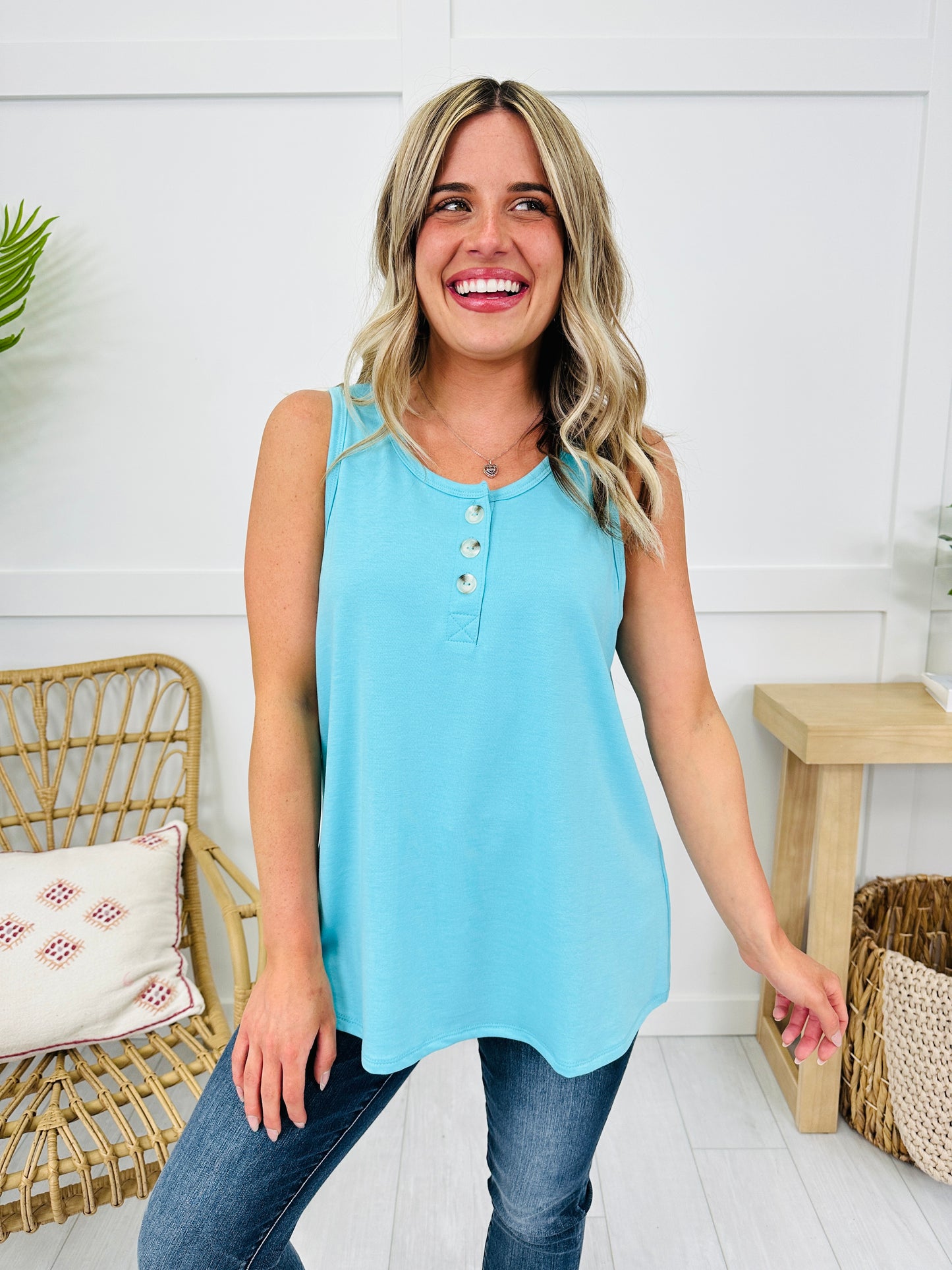 Not A Cloud In The Sky Tank Top-- Multiple Colors!