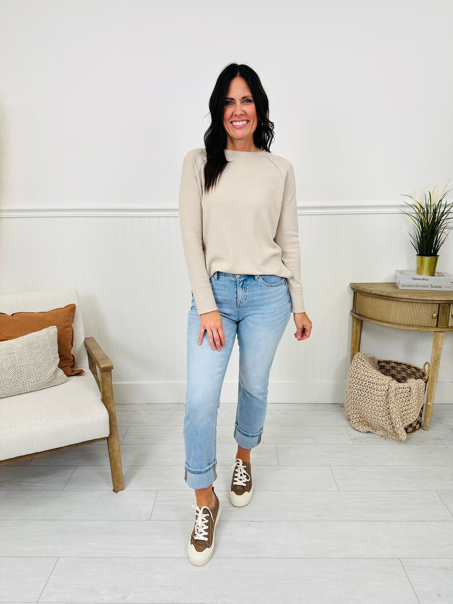 Set it Straight Tummy Control MOCO Exclusive Straight Leg Jeans