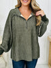 Zipped For Keeps Sweater- Multiple Colors!