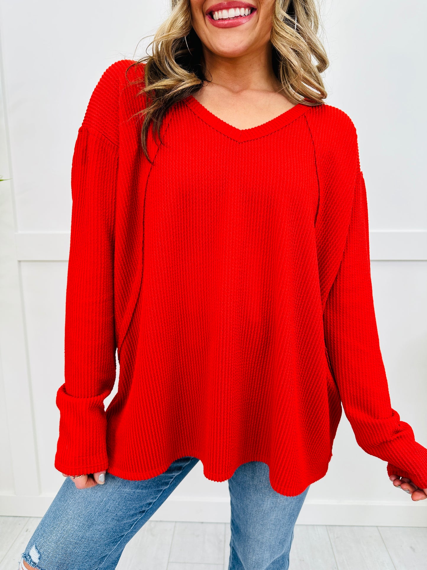 Cozy and Corded Top - Multiple Colors!