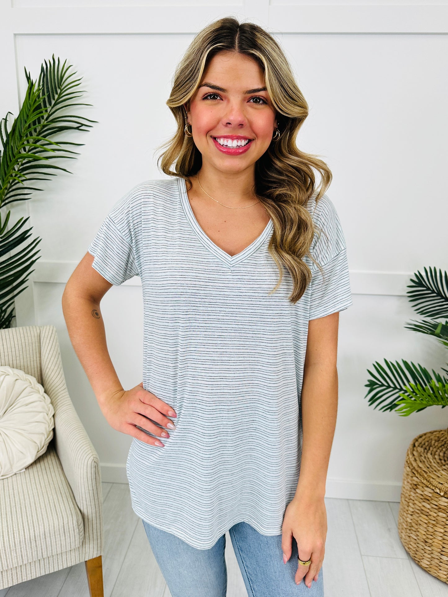 Radiant Waves Top- Multiple Colors!