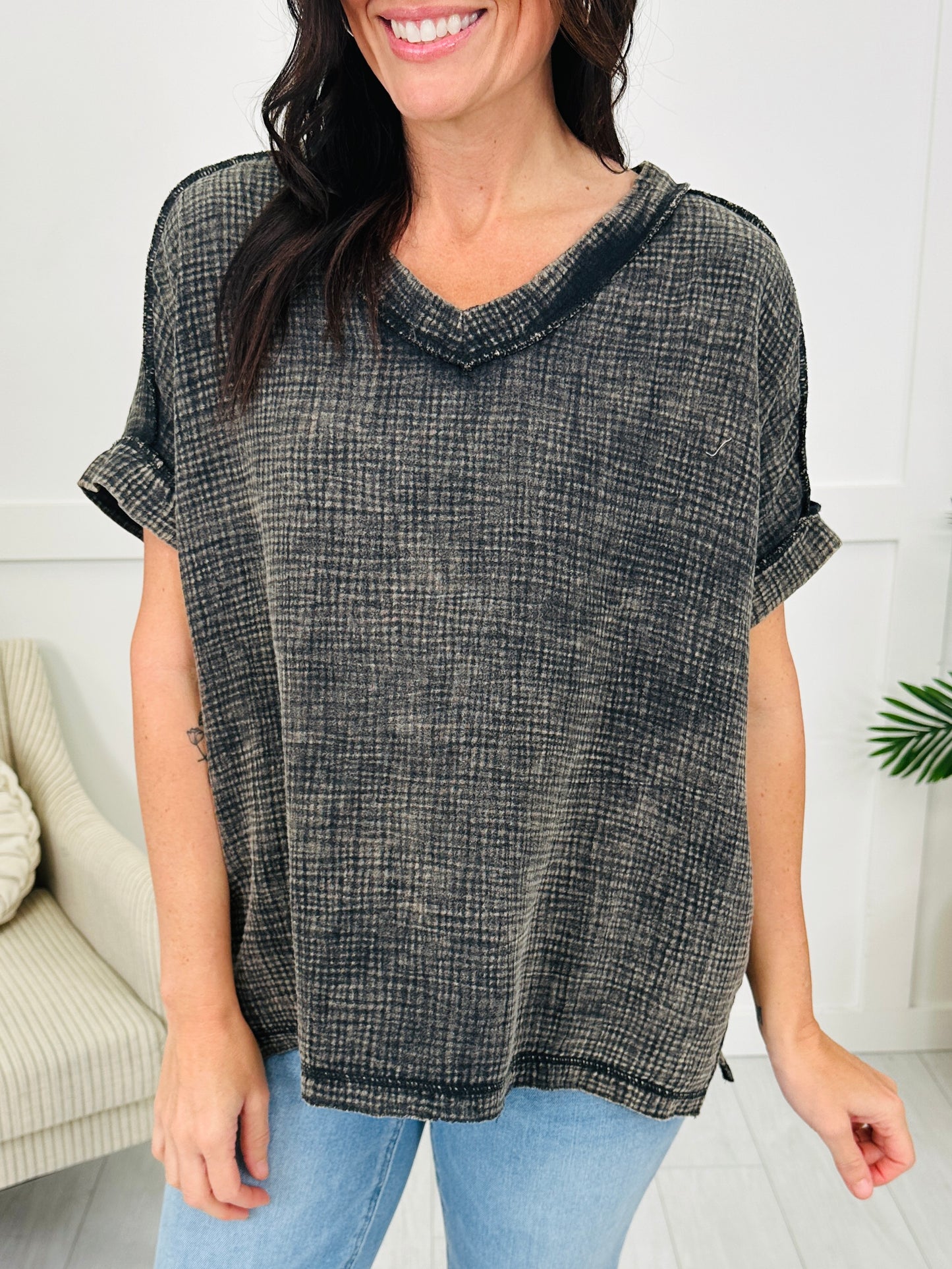 DOORBUSTER! Washed Away Wanderer Top- Multiple Colors!