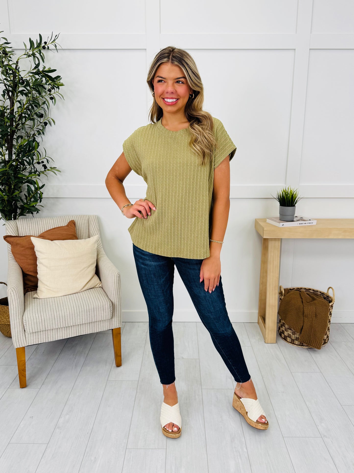 Threaded Grace Top