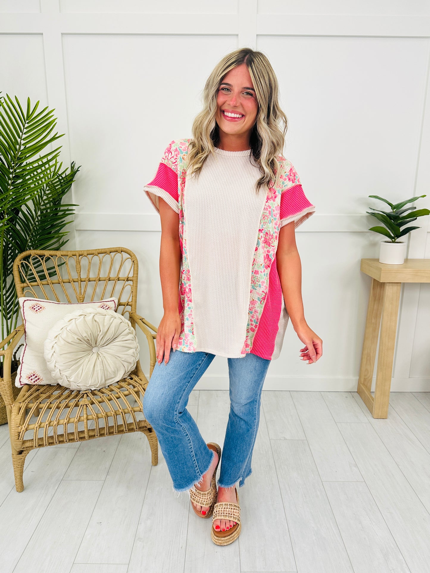 Buy Myself Flowers Top- Multiple Colors!
