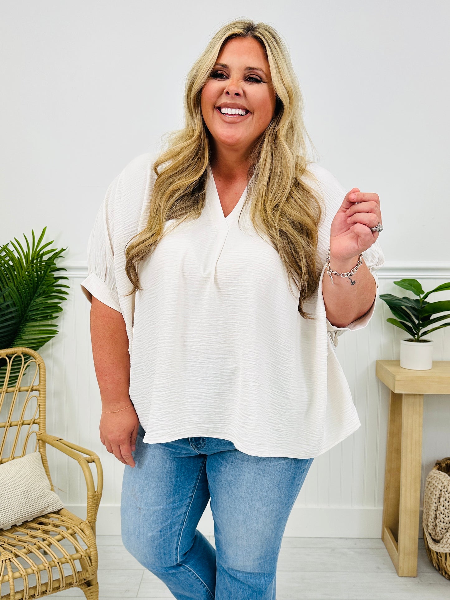 Sunny Disposition Top-- Multiple Colors!