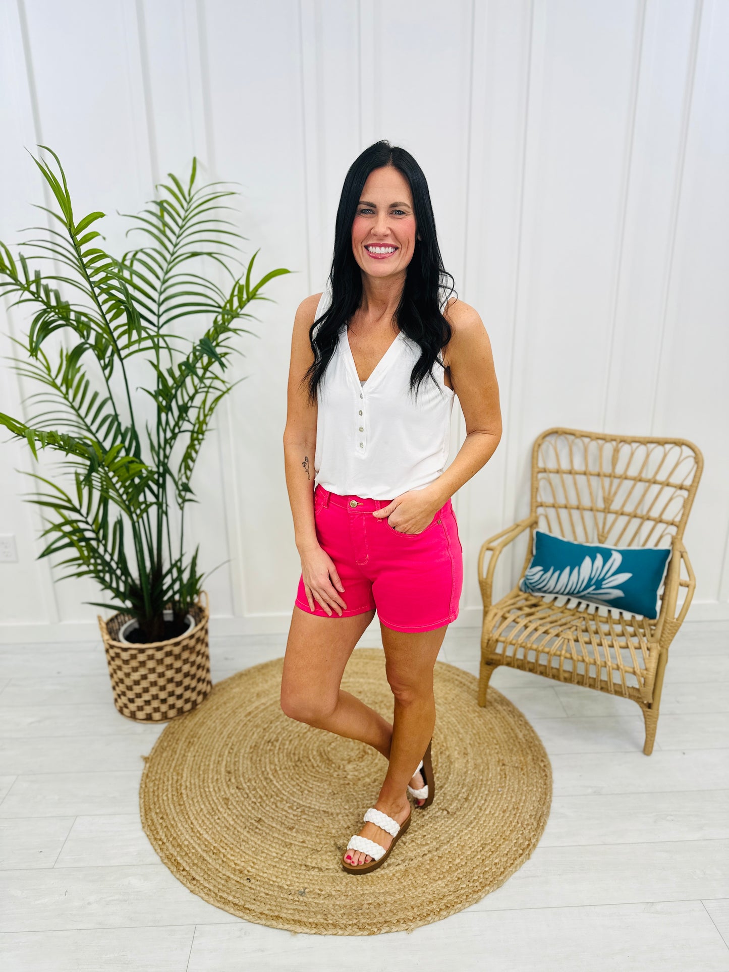 Judy Blue REG/CURVY Super Sunburst Shorts