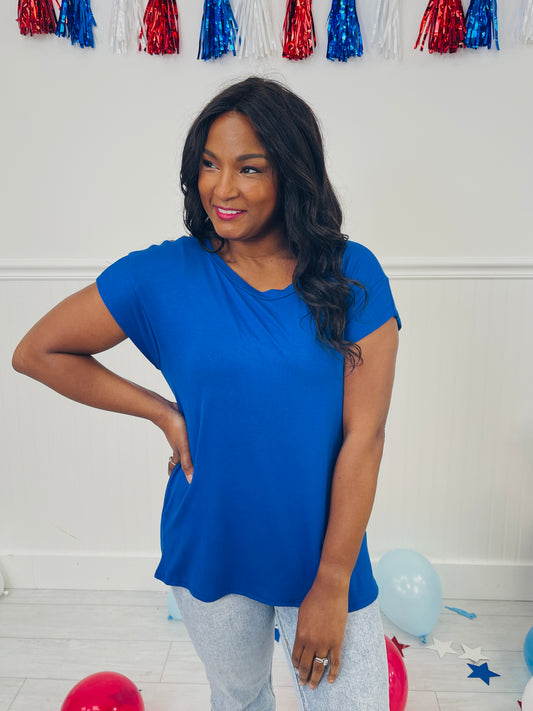 Bold And Beautiful Top- Multiple Colors!