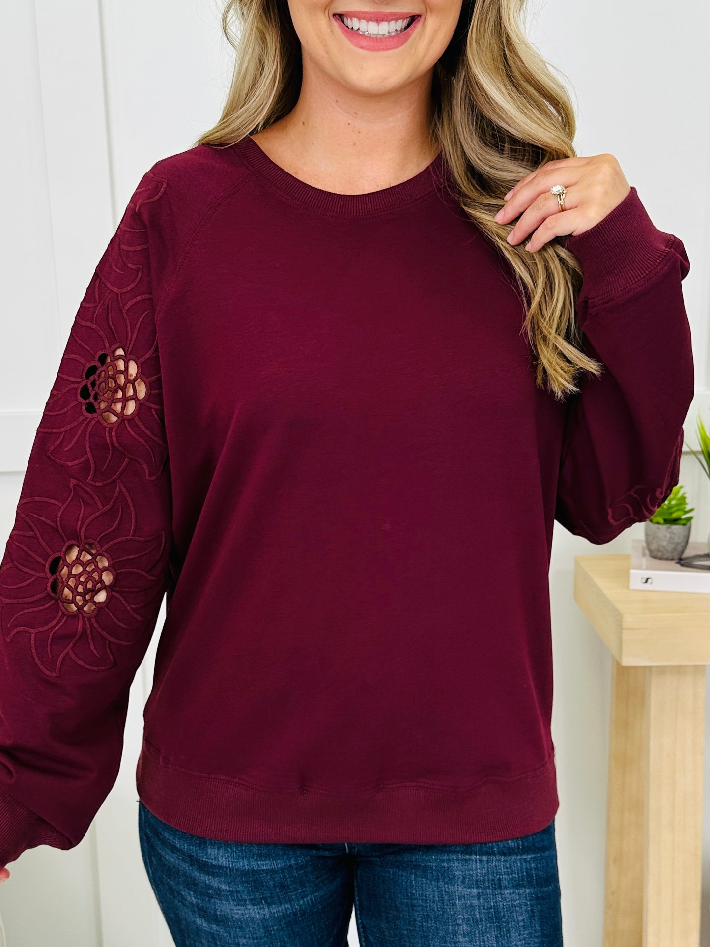 Floral Crossing Top- Multiple Colors!