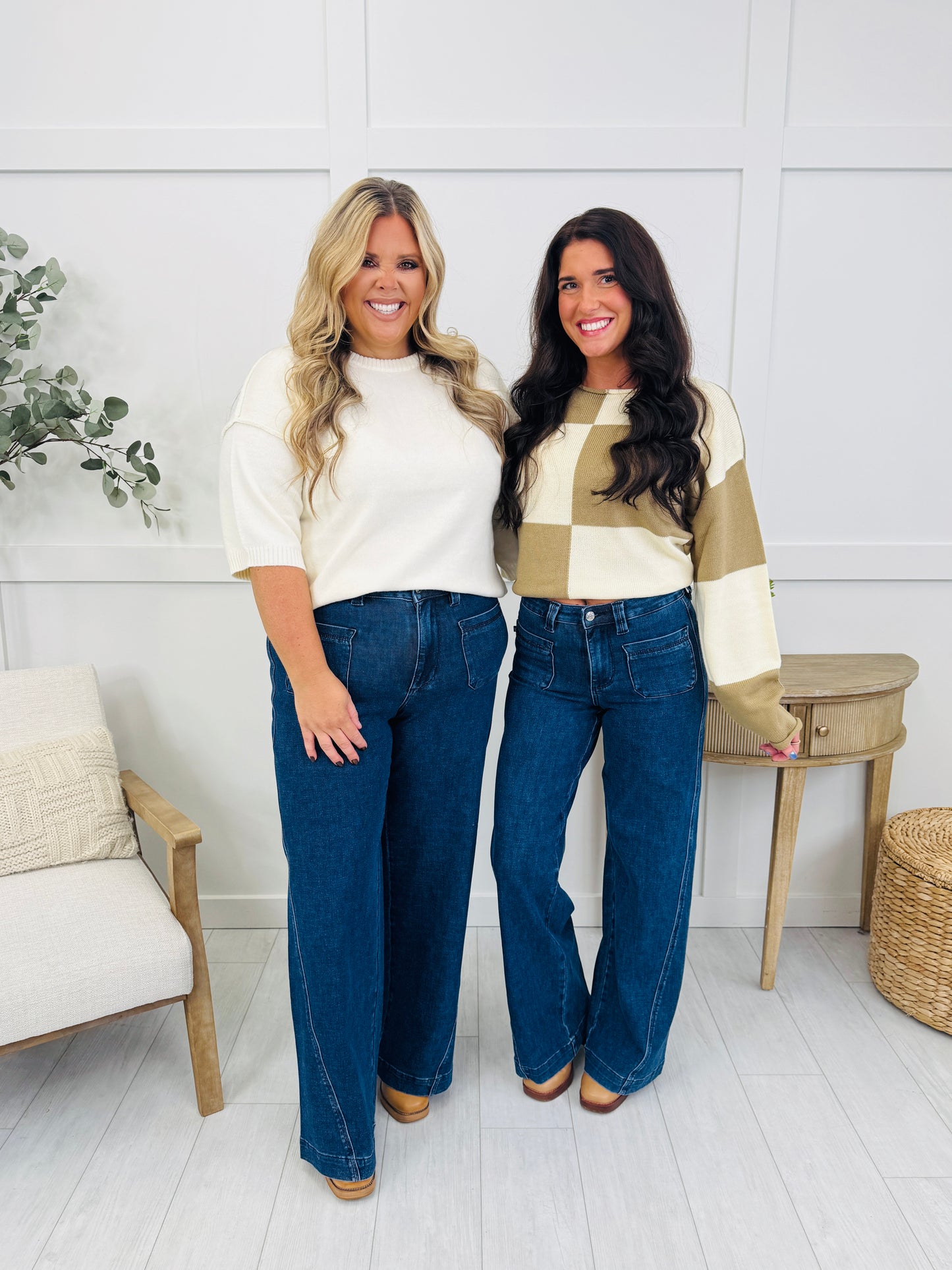 Judy Blue Effortless Elevation Retro Wide Leg Jeans