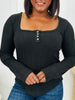 Buttoned Intuition Top- Multiple Colors!