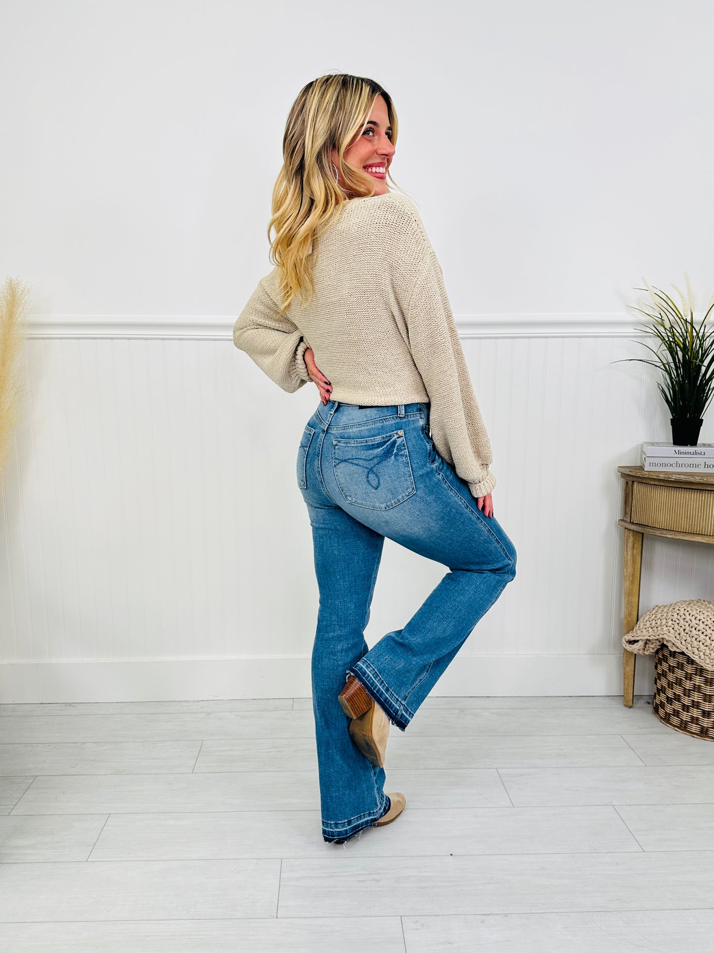 Judy Blue Shift In Seasons Tummy Control Bootcut Jeans