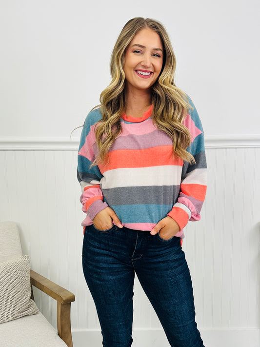 Striped in Soft Stories Top