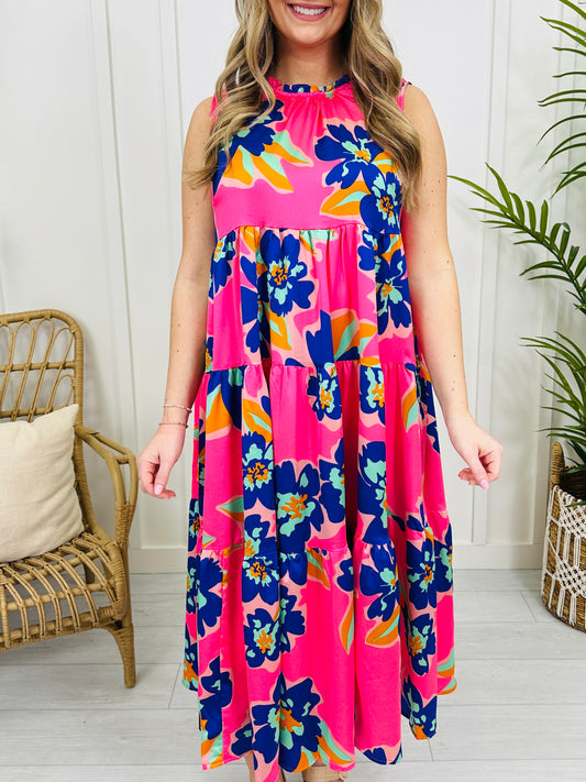 Bold Blooms Dress