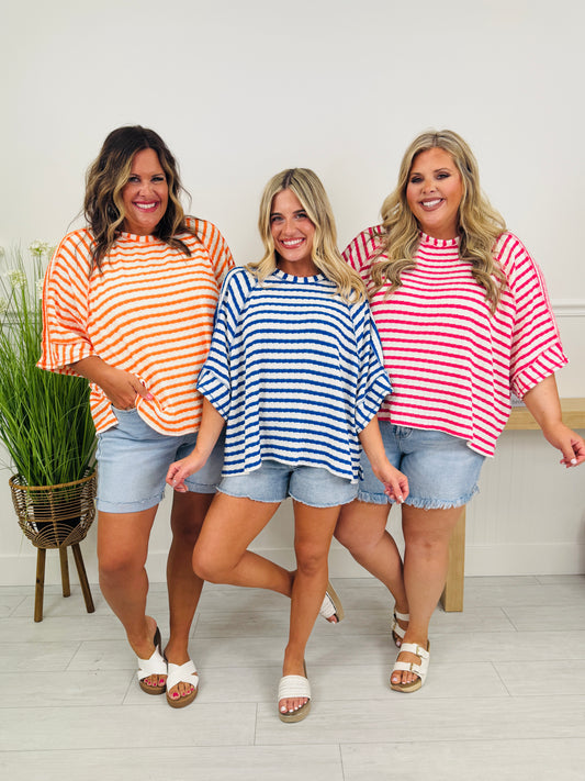 Stripe Season Top in Multiple Colors