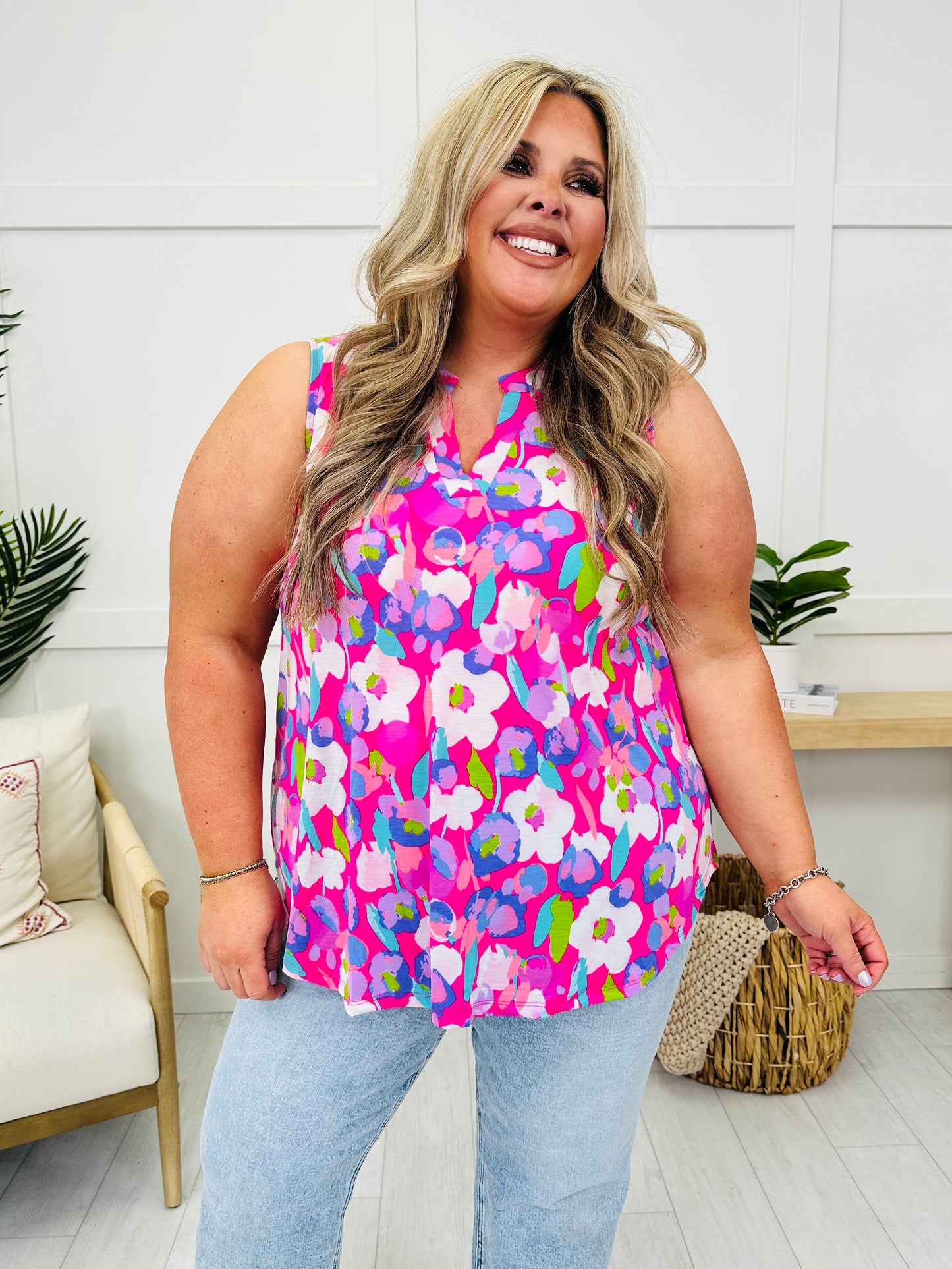 Sunny Days Tank Top in Vero Beach