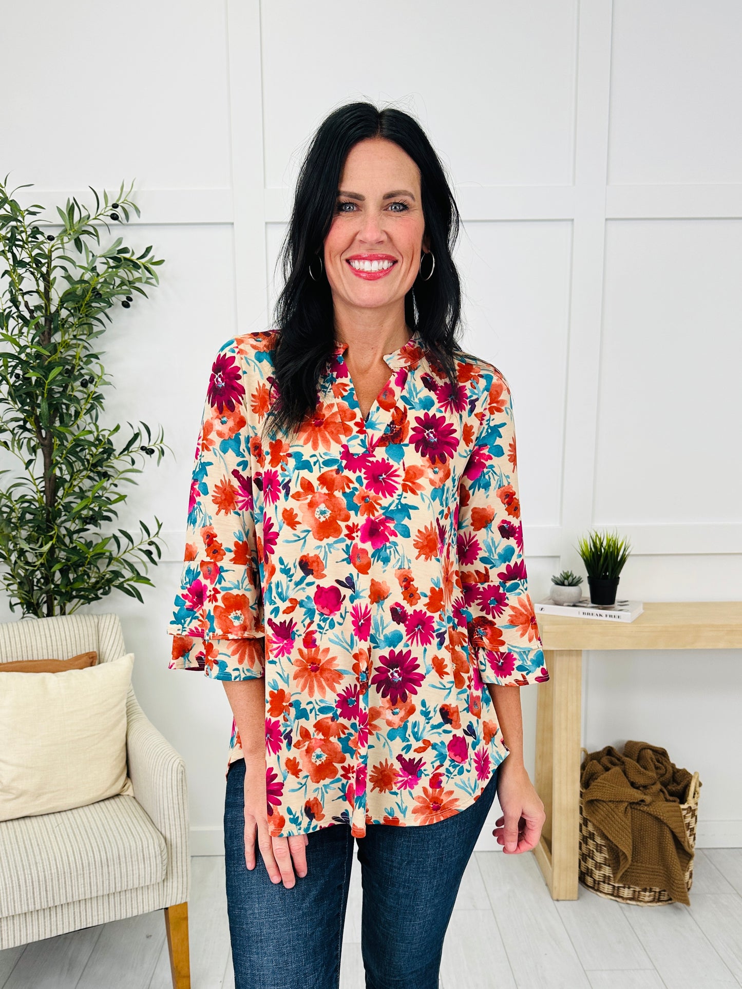 Midnight Marigold Top