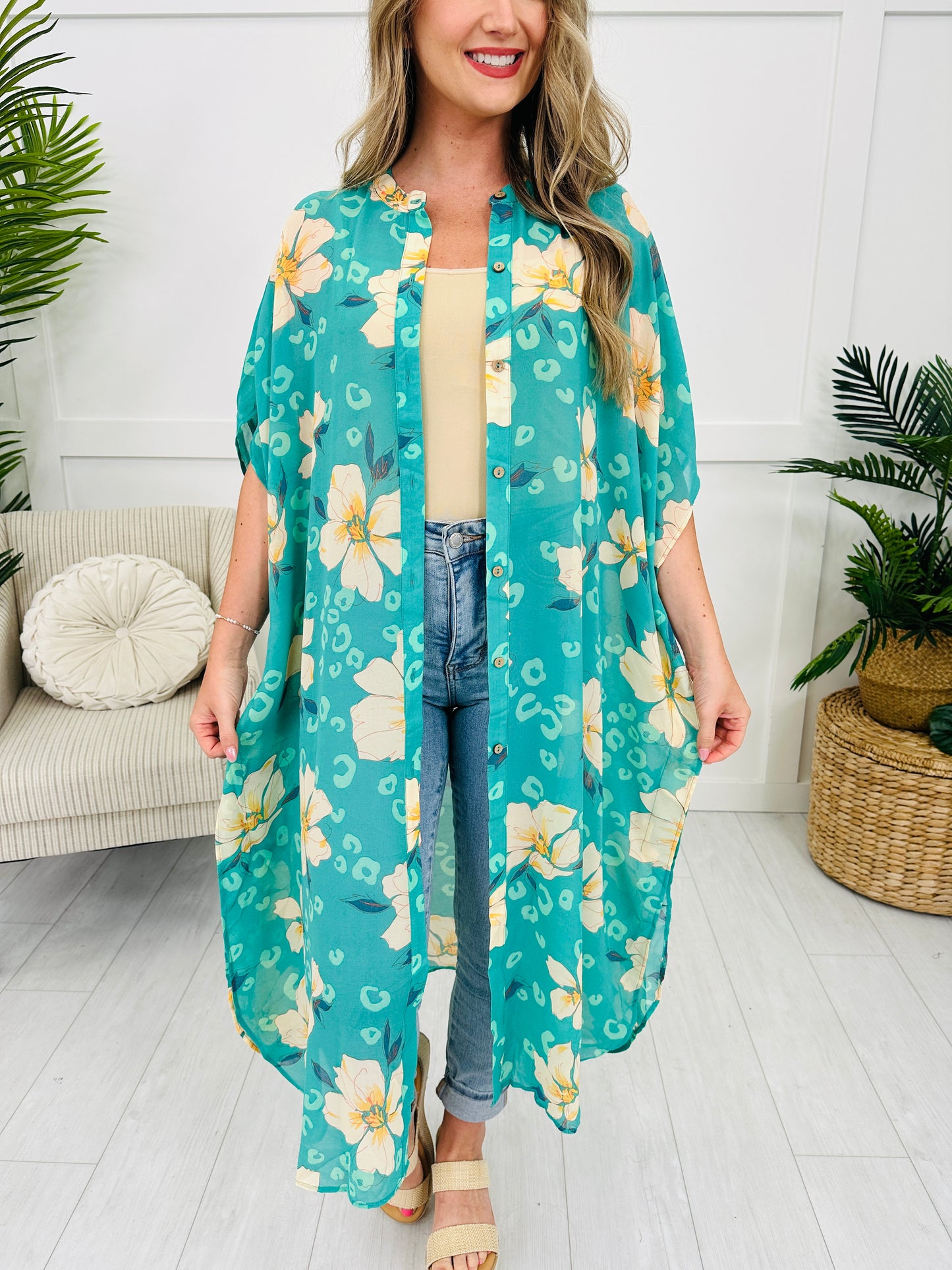 Wildflower Waves Kimono