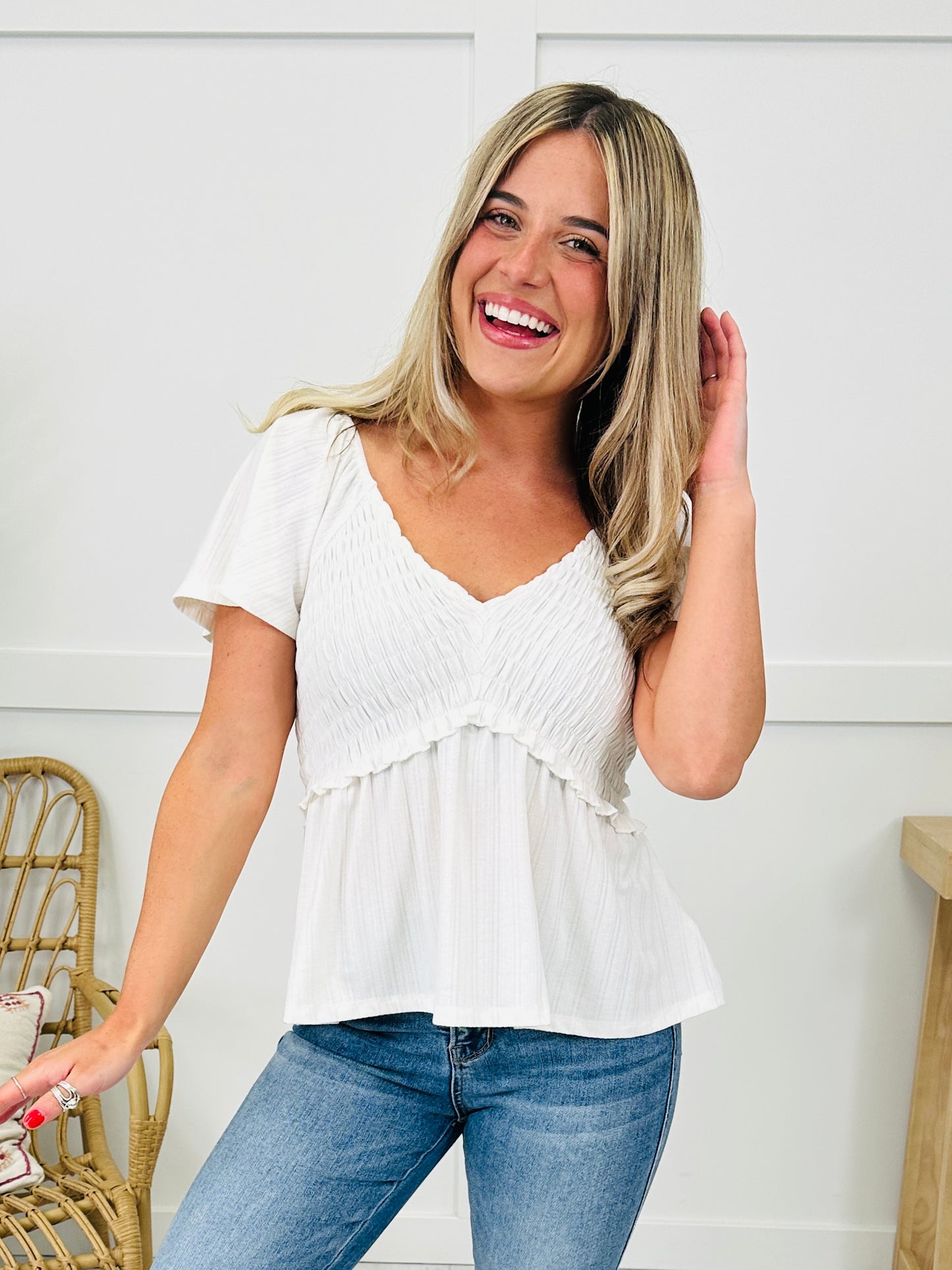 MOCO Exclusive Perfectly Precious Top-- Multiple Colors!
