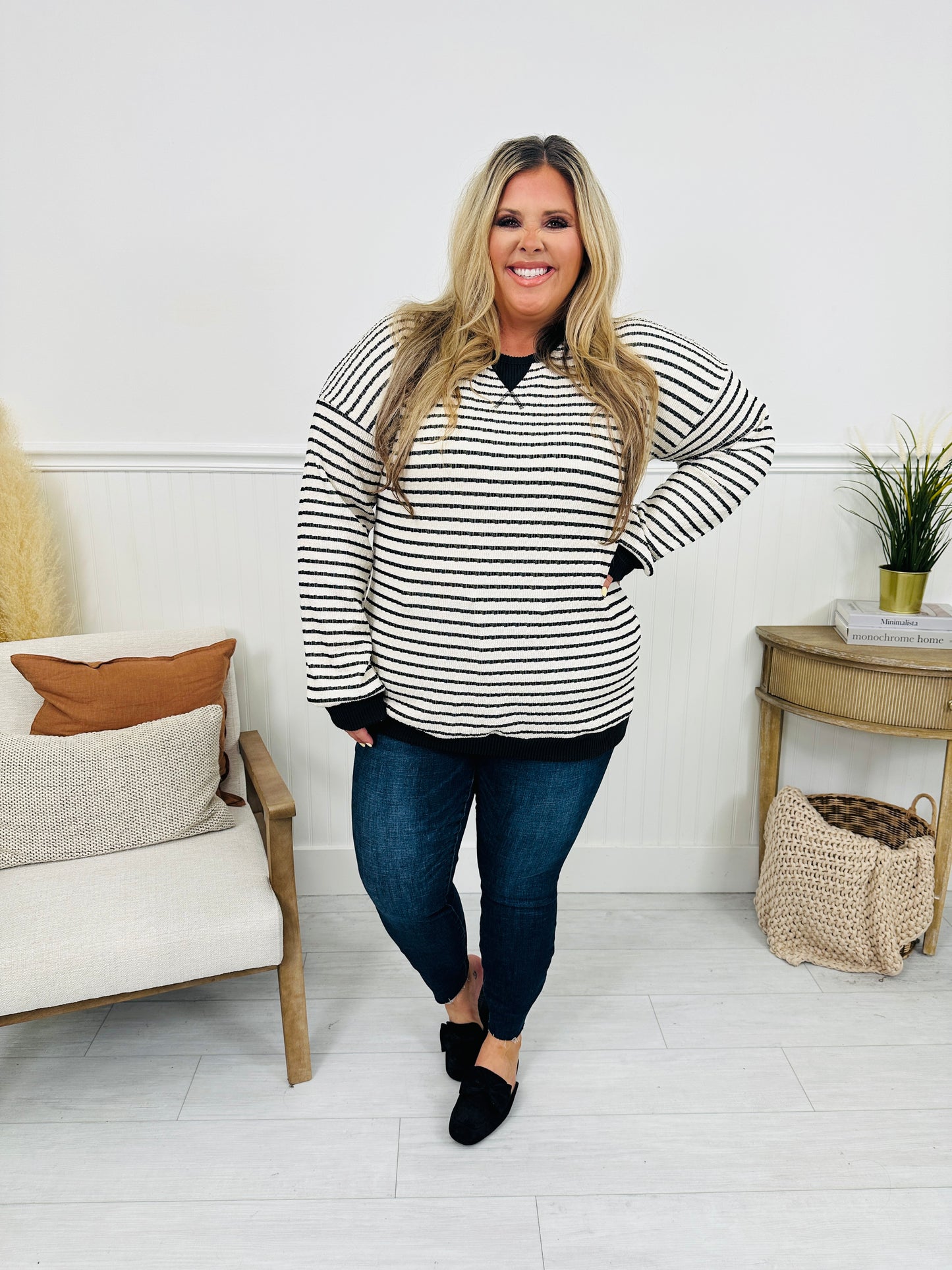 Sincerely Striped Top- Multiple Colors!