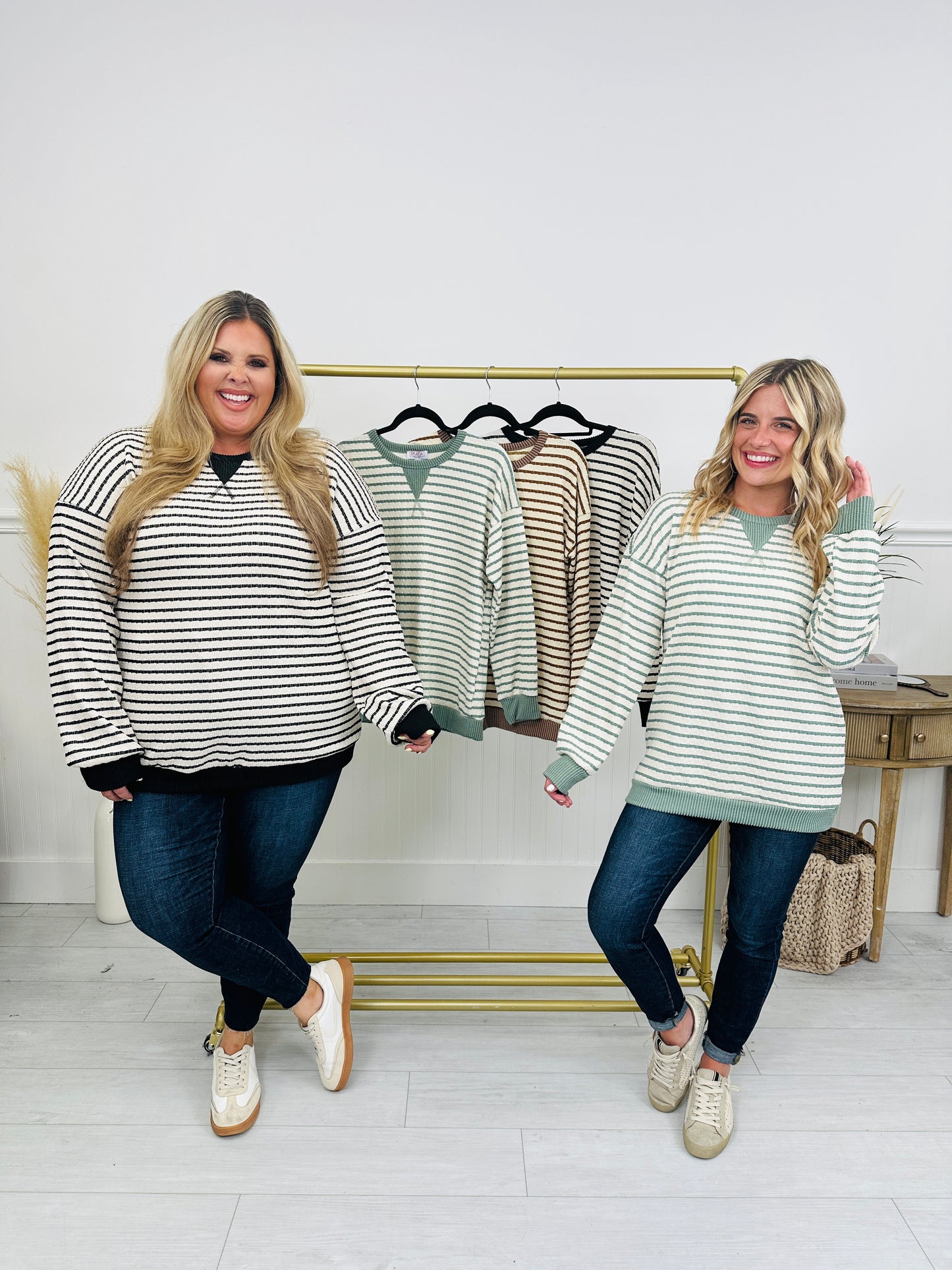 Sincerely Striped Top- Multiple Colors!