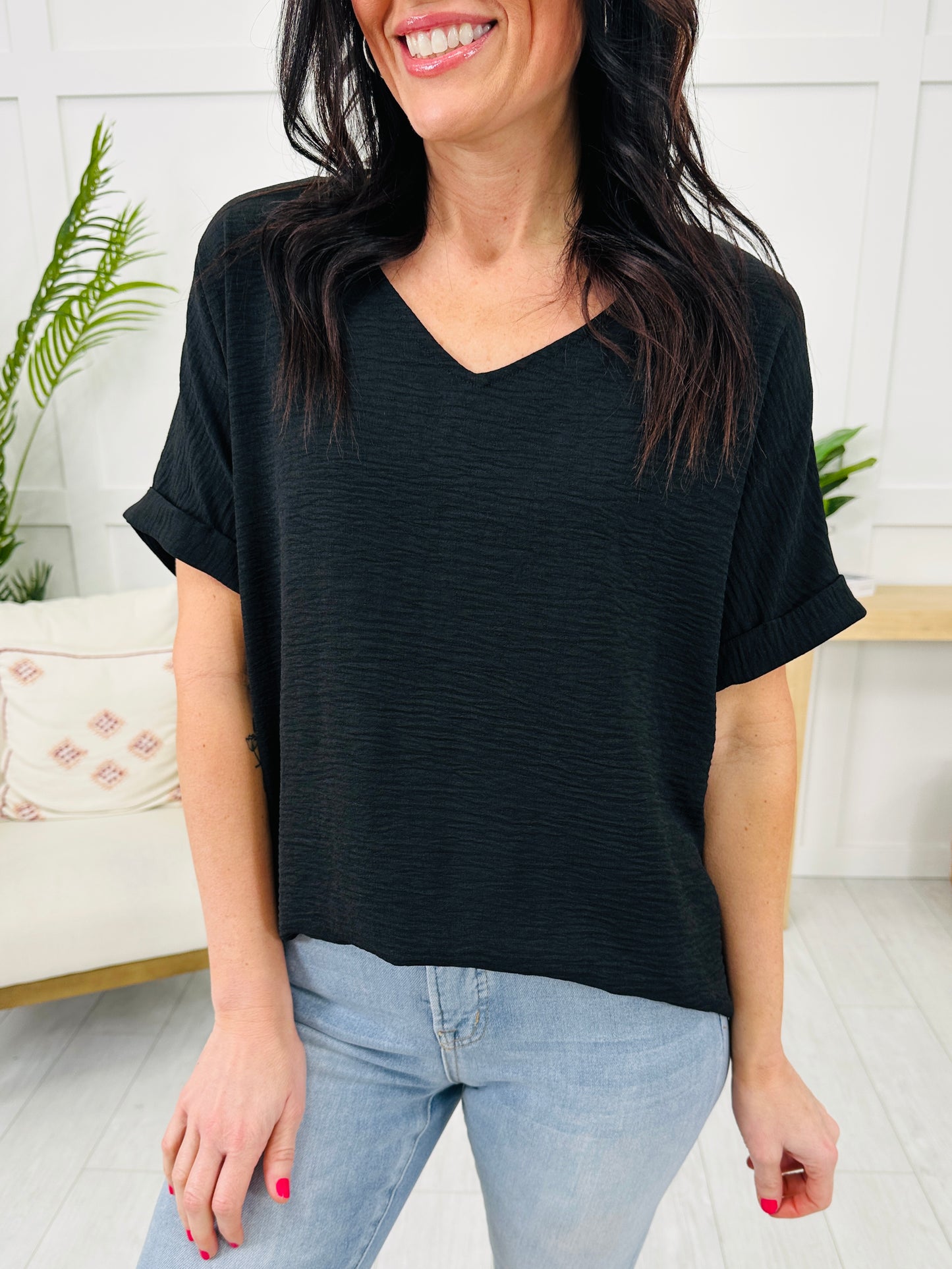 Carefree Vibes Top- Multiple Colors!