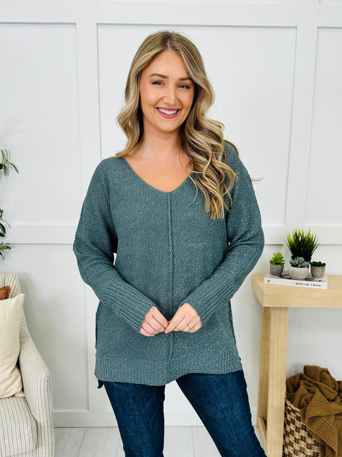 DOORBUSTER! Hug In Every Stitch Sweater- Multiple Colors!