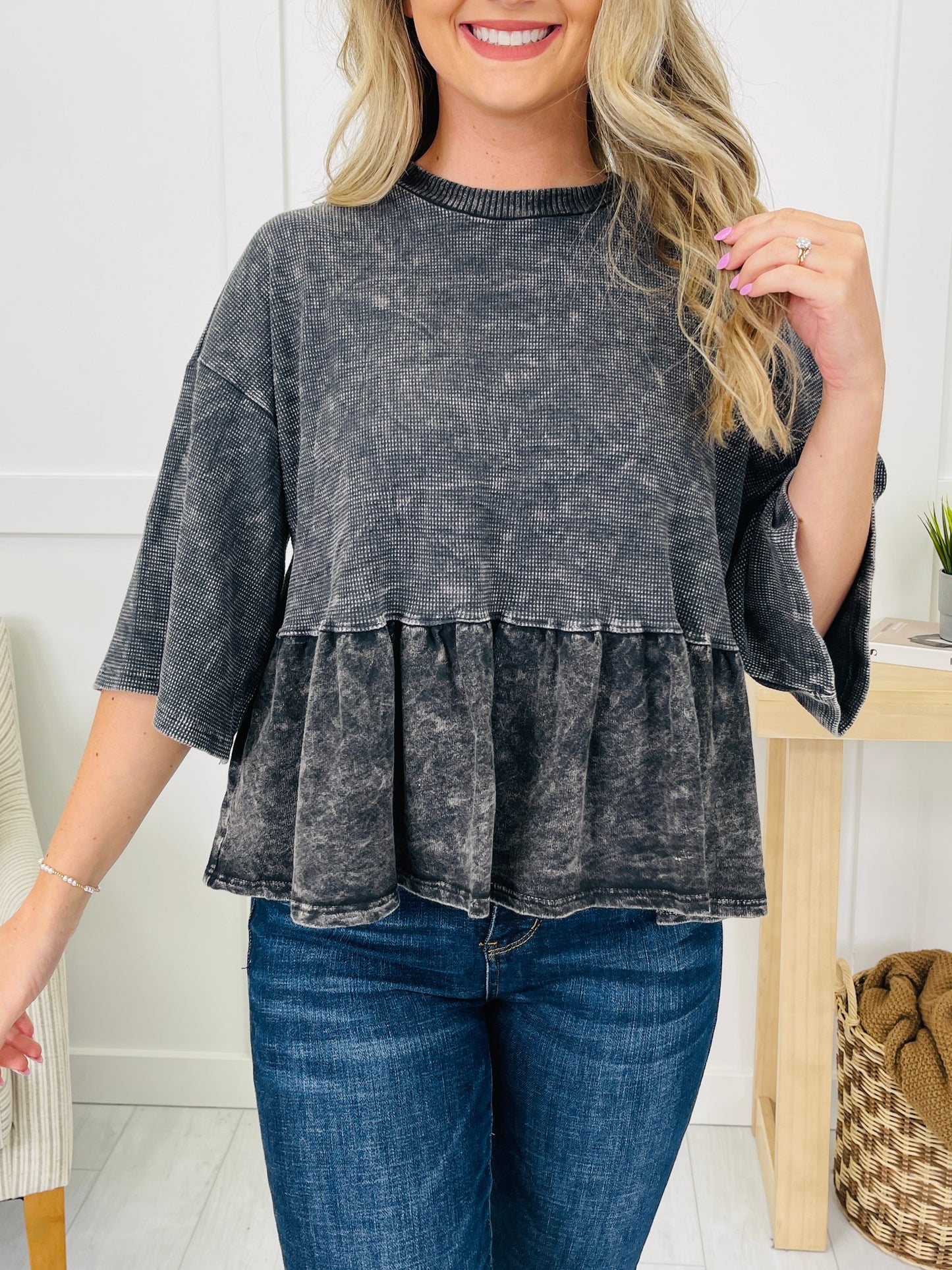 Ruffle Remedy Top- Multiple Colors!