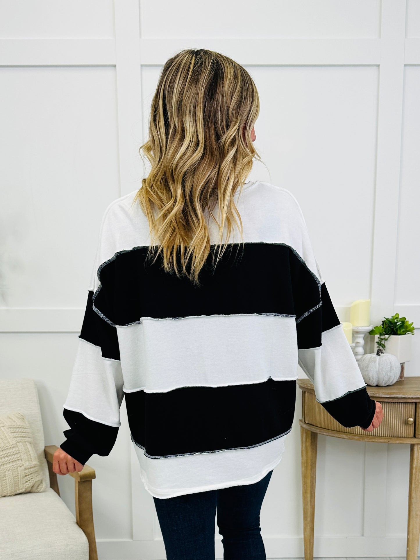 Opposites Attract Top In Black