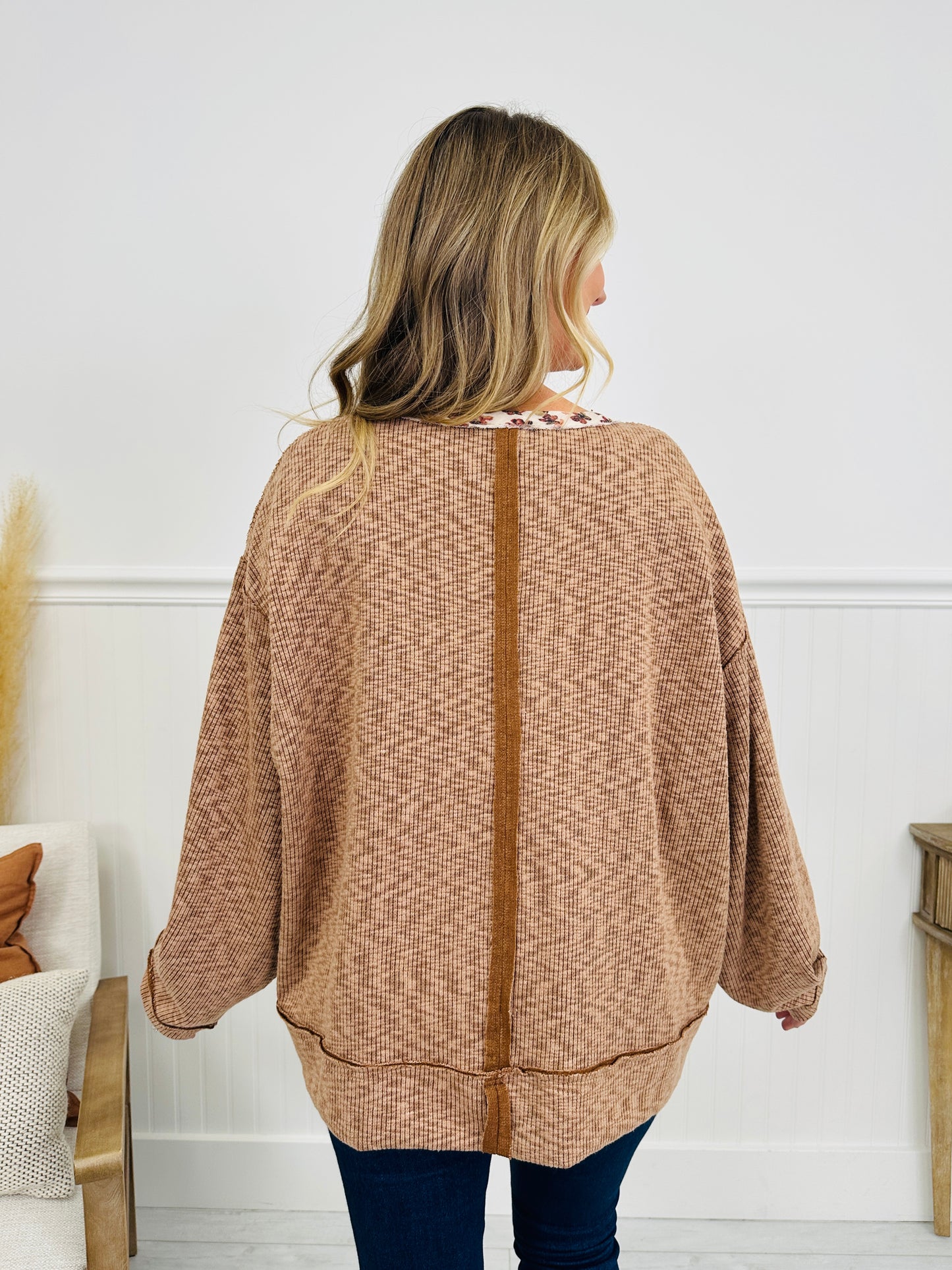 Closer Than Comfort Sweater in Chocolate