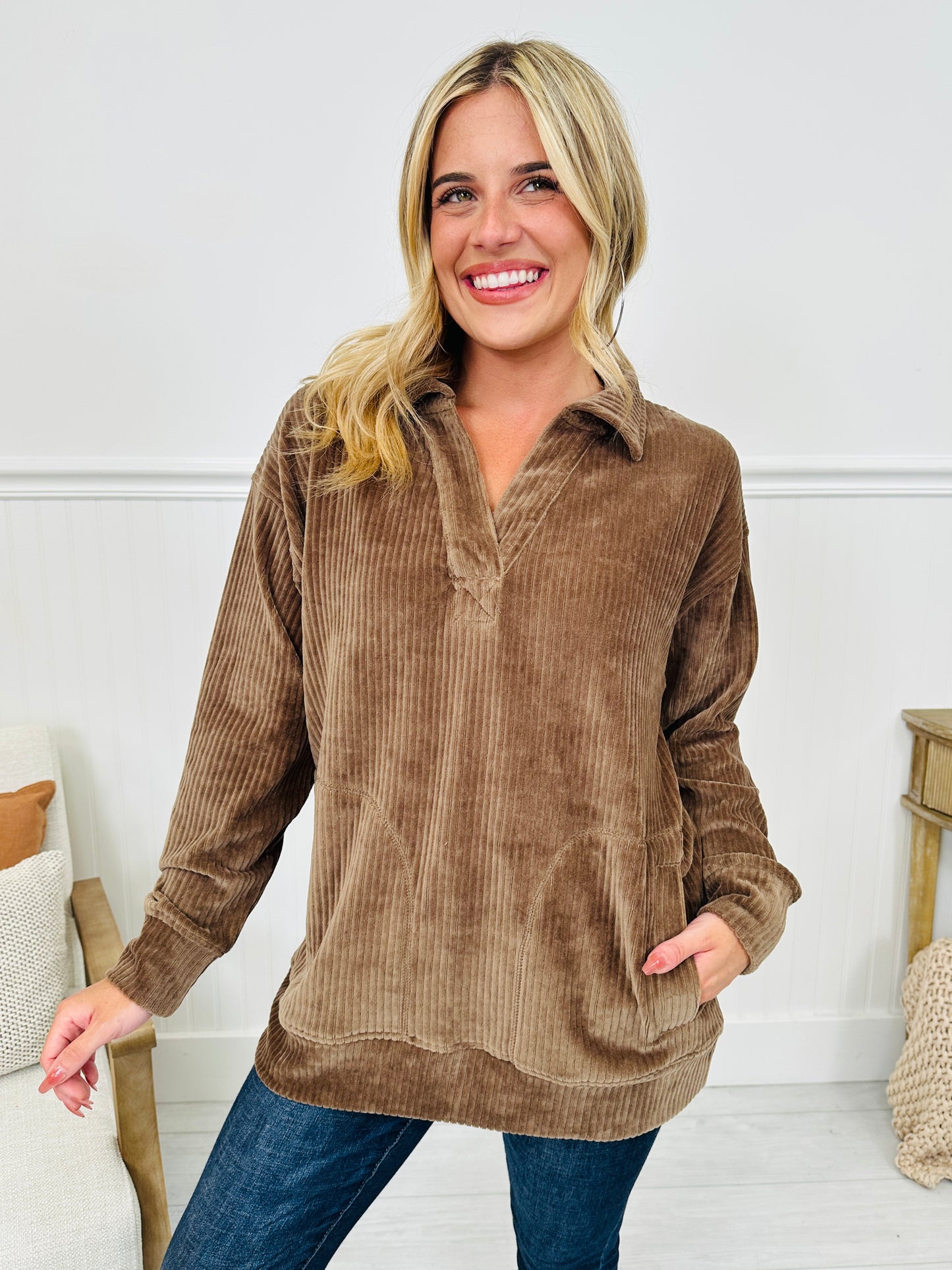 Perfectly Plush Pullover Top- Multiple Colors!