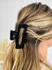 Signature Hold Rectangle Claw Clip- Multiple Colors!
