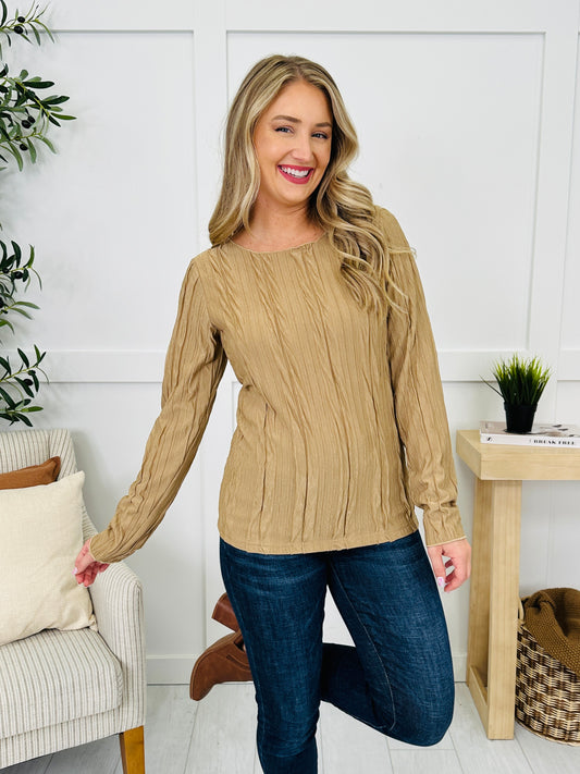 Sleek Statement Top- Multiple Colors!