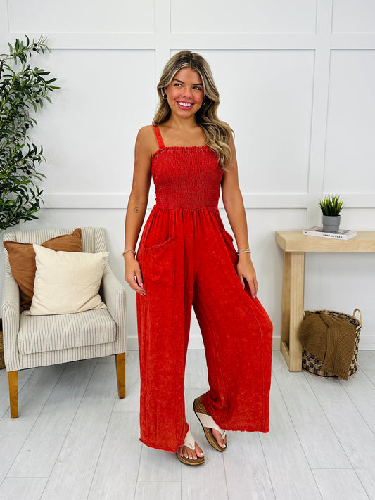 Run The Scene Jumpsuit- Multiple Colors!