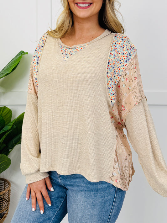 Sandy Petals Top