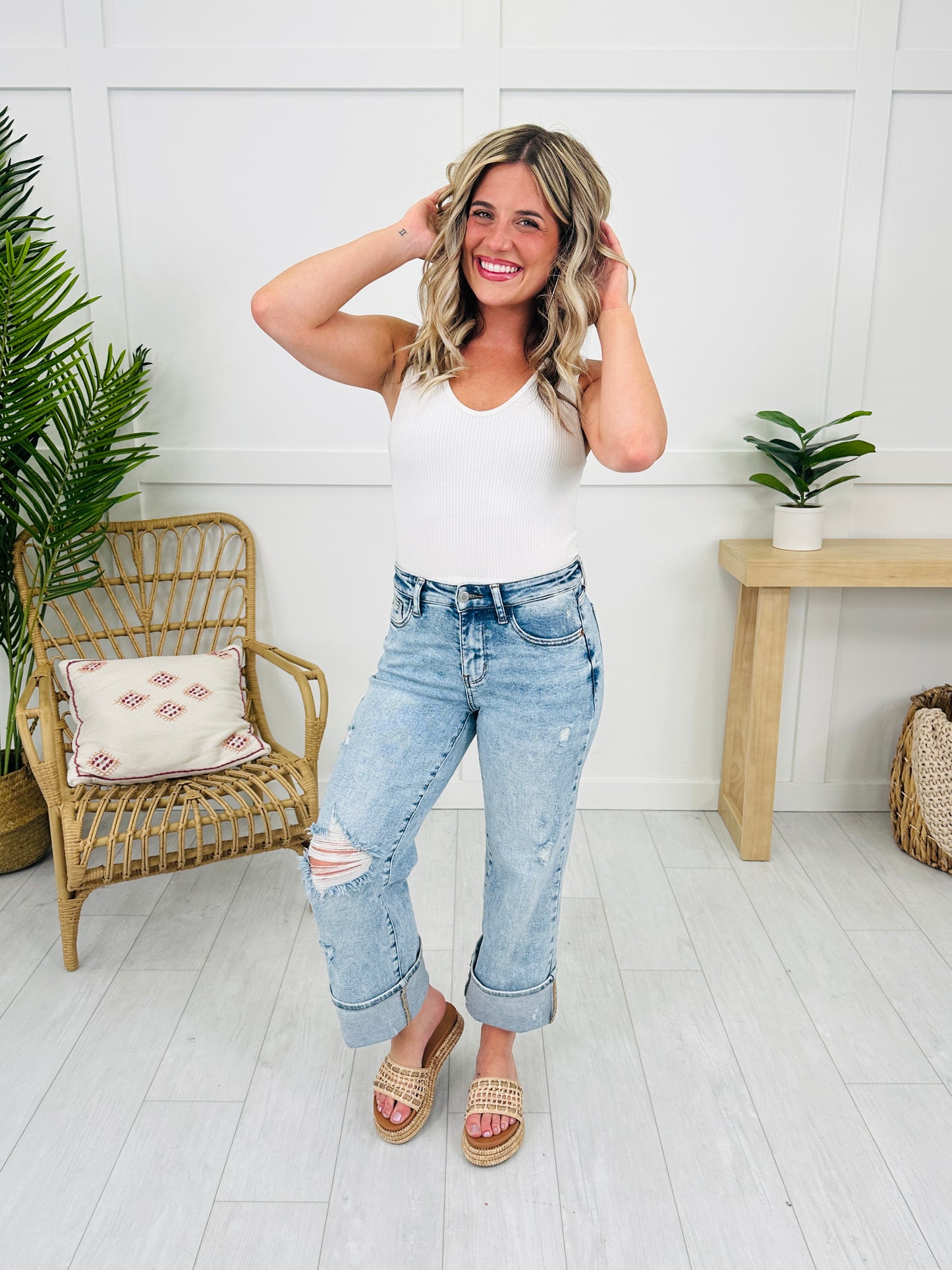 Judy Blue The Perfect Date Straight Jeans