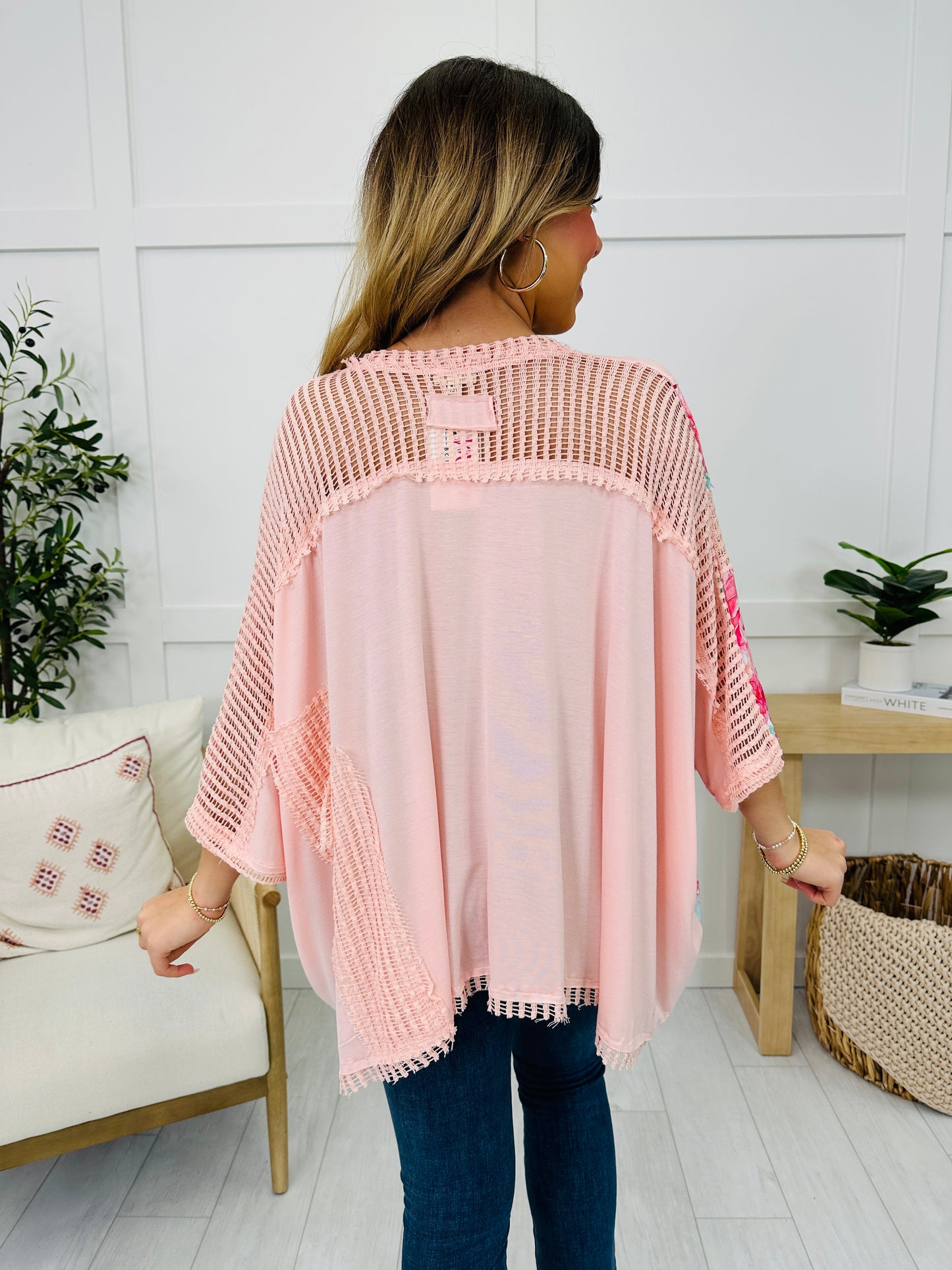 Meadow Magic Top In Soft Pink
