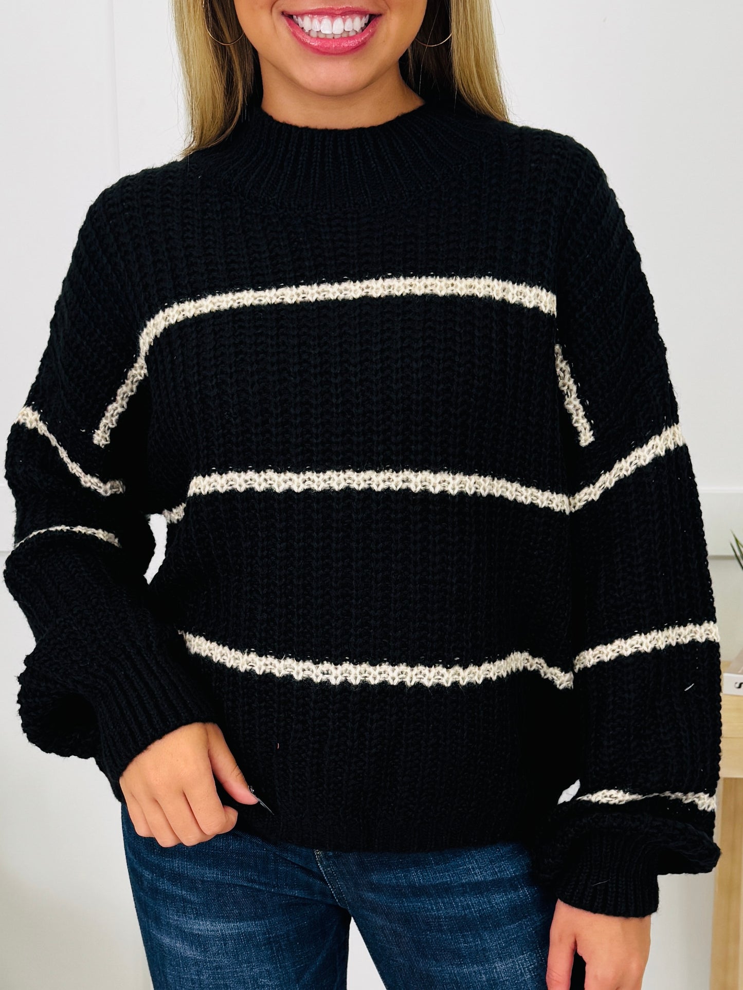DOORBUSTER! Turn The Tempo Sweater- Multiple Colors!