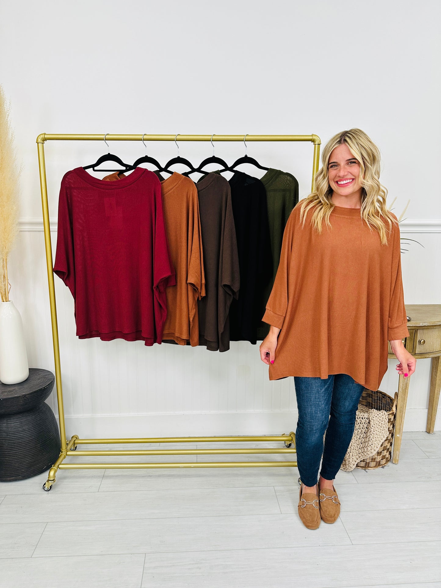 Flow Into Fall Top- Multiple Colors!