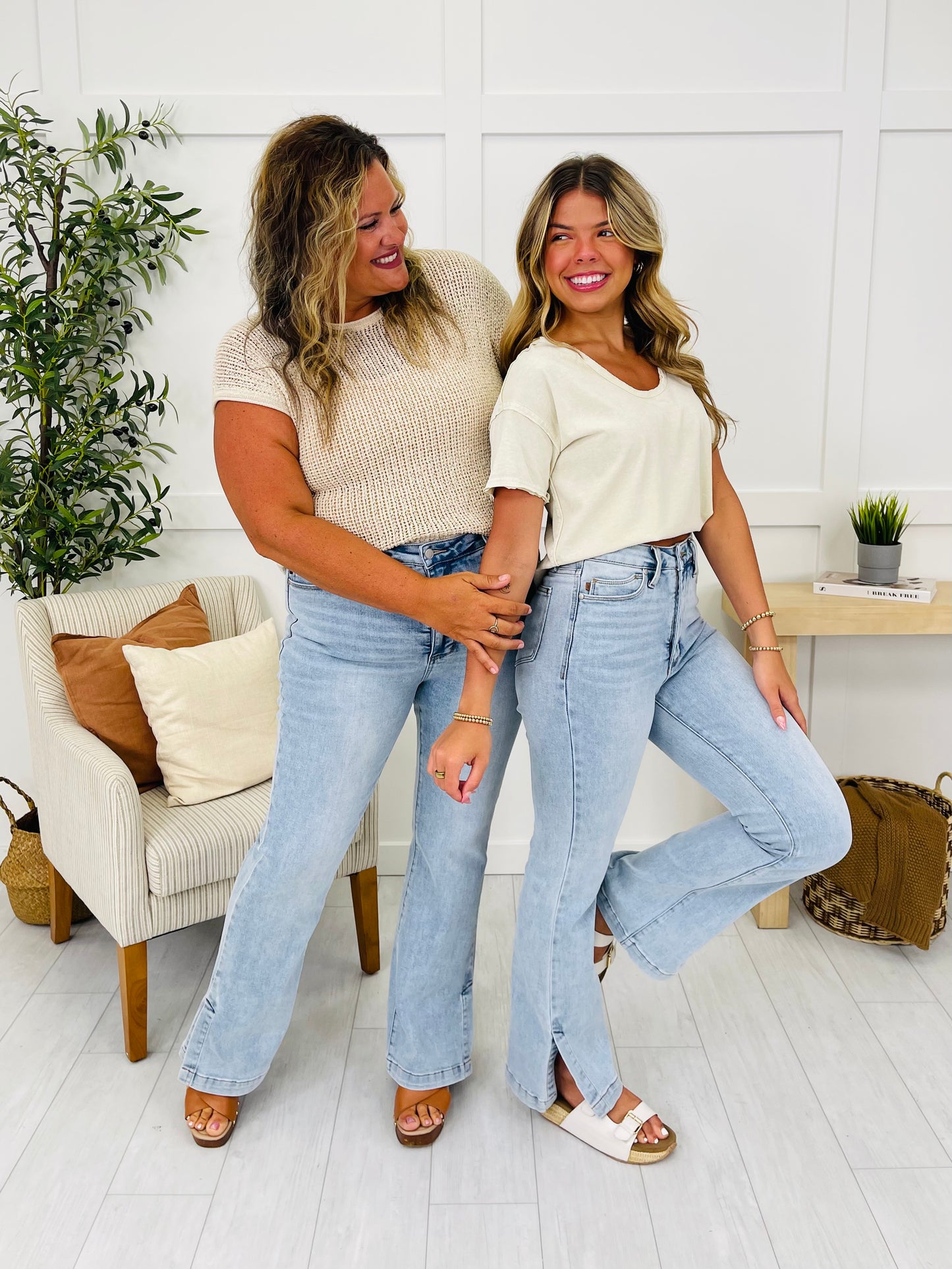 Judy Blue The Sweet Side Tummy Control Bootcut Jeans