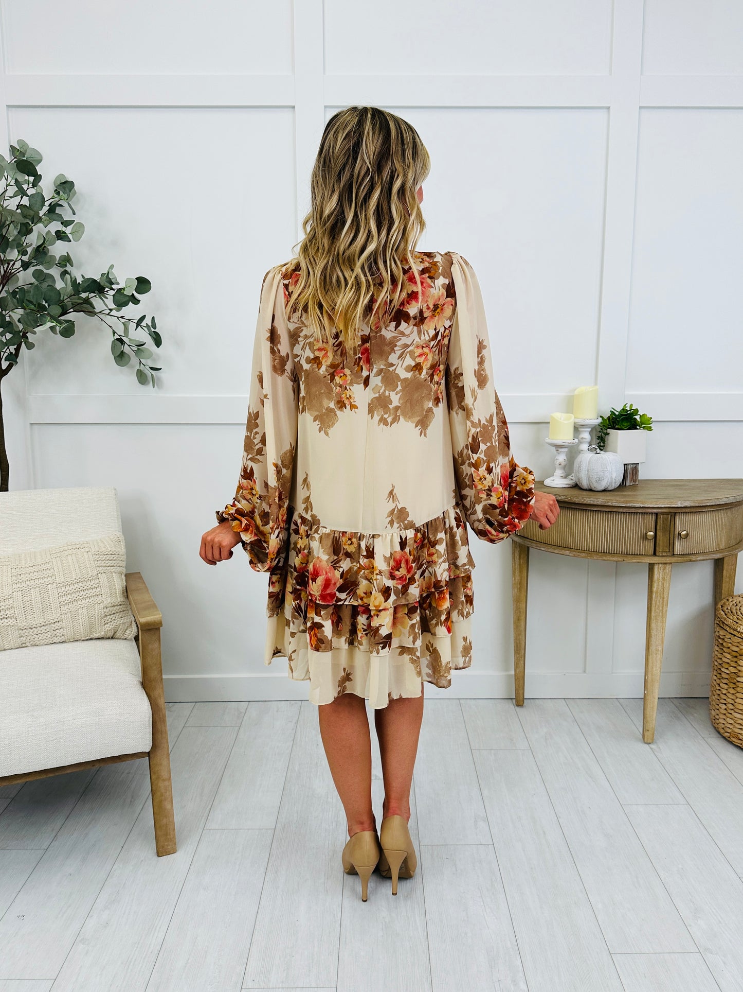 Floral Affair Dress In Fall In Love
